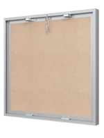 Люк ревизионный D Ceramo Base 500х500 скрыт.монтаж съемный алюминий EVECS