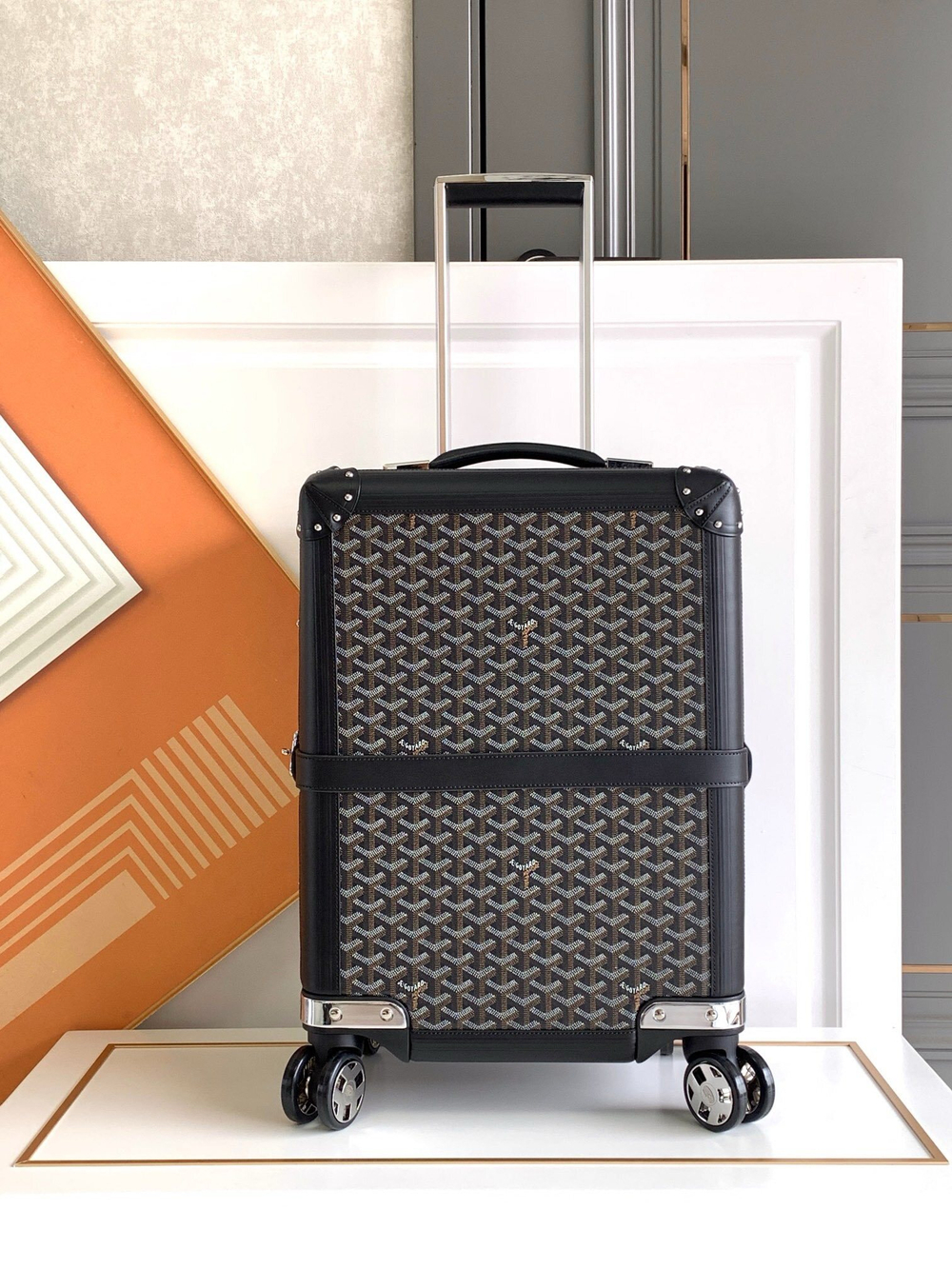 Goyard Bourget PM Trolley Case
