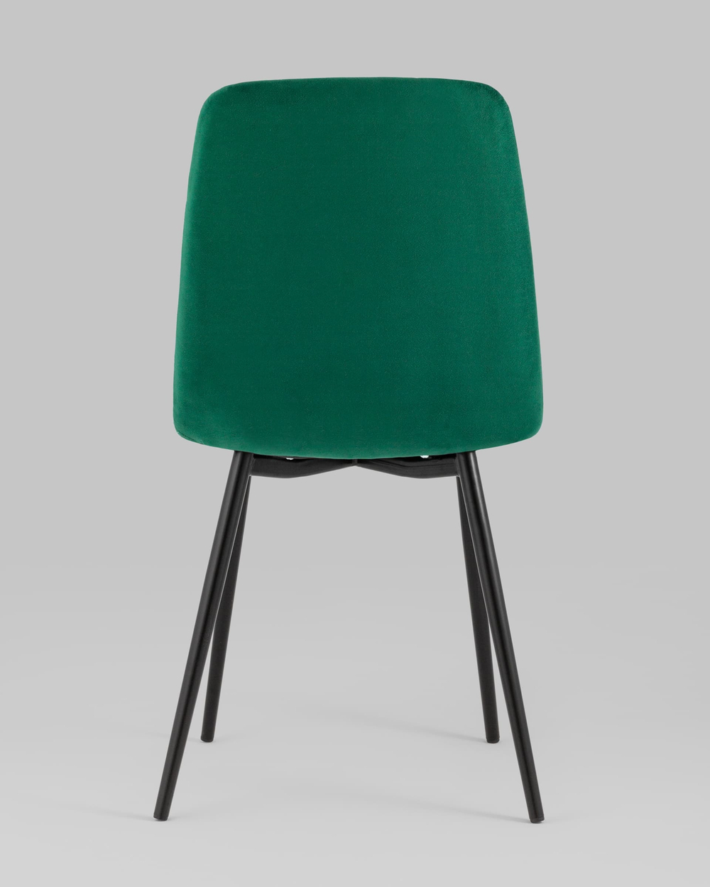 Стул Oliver велюр тёмно-зелёный