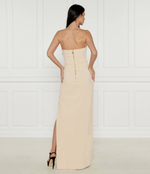 Платье с ремешком Elisabetta Franchi - бежевый(AB62946E2)