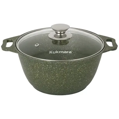 Кастрюля 2л со стеклянной крышкой , АП линия «Trendy style» ( malachite)