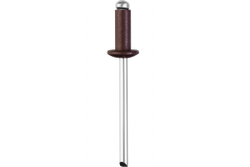 Алюминиевые заклепки STAYER Color-FIX 4.0х10 мм RAL 8017 шоколадно-коричневый, 50шт Professional 3125-40-8017
