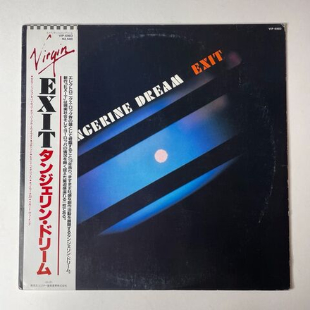 Винтажная виниловая пластинка LP Tangerine Dream Exit (Japan 1981) (Obi)