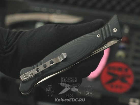 Складной нож Steelclaw Пластун-3 c клинком из стали D2, рукоять G10