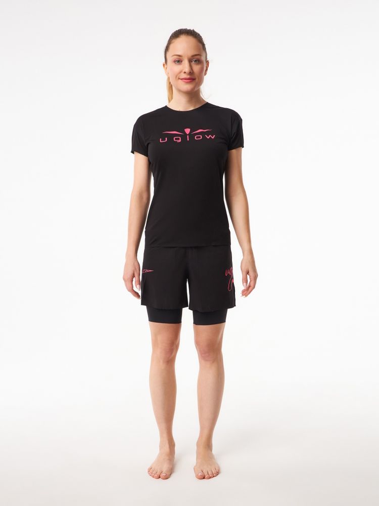 ФУТБОЛКА ЖЕНСКАЯ TEE SUPER LIGHT | BLACK PINK