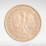 Poland, 1 Zloty, 1991, VF
