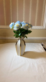 Искусственные цветы, желтые подсолнухи / Высота 44 см. 9 стебелей 9 бутонов/