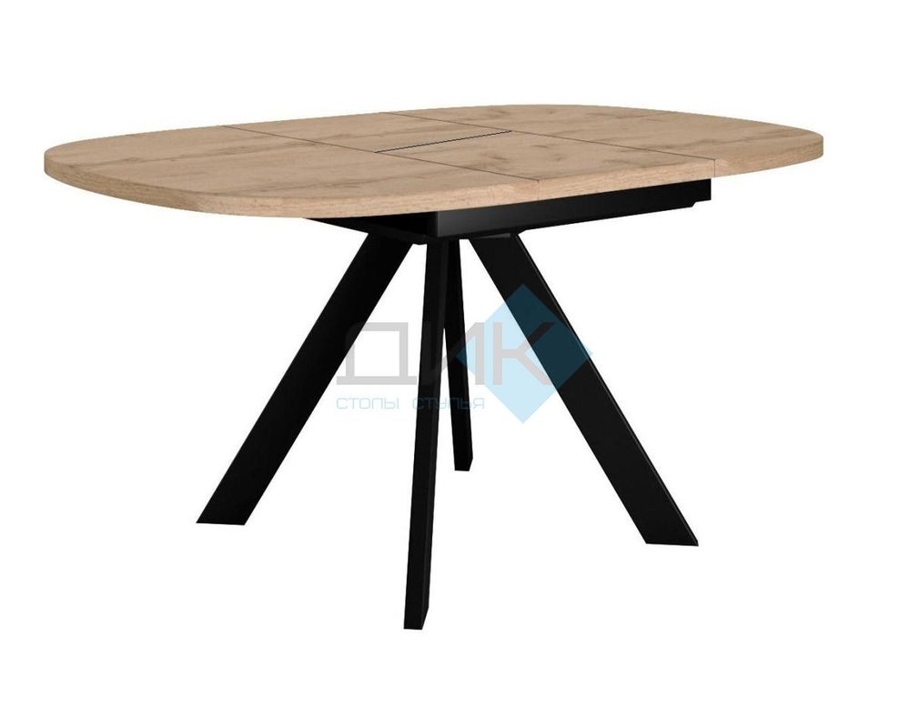 Стол DikLine В110 опоры чёрные