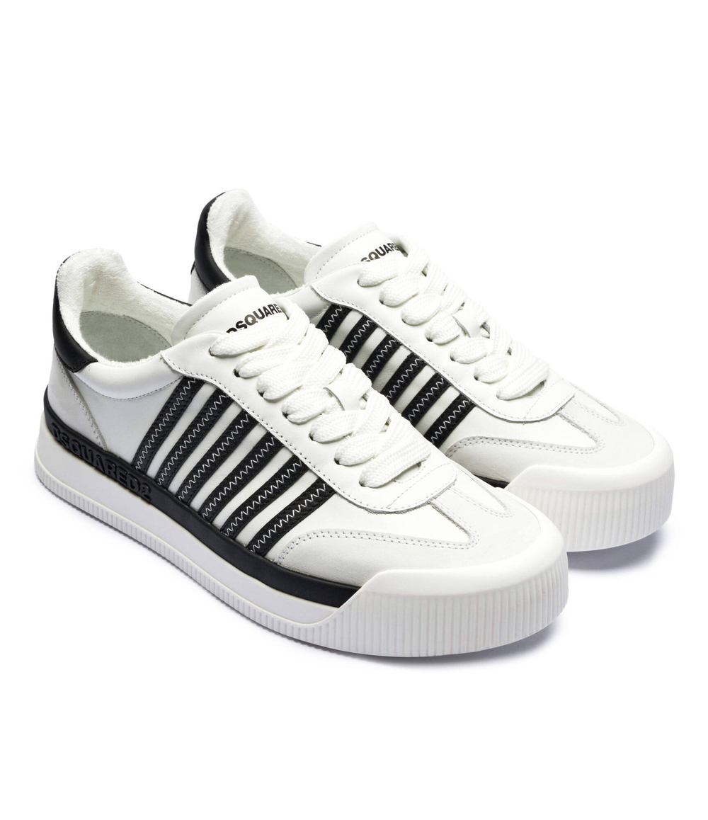 Кожаные кроссовки Dsquared2 - белый(SNM0342 11100001)