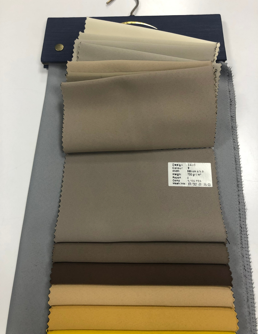 Портьерная ткань dimout классик Megara арт. 5400 (высота 320 см, Турция)
