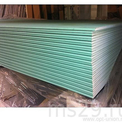 Гипсокартон КНАУФ. ГКЛВ 9.5*1200*2500.