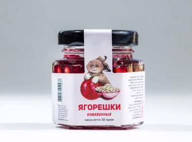 Ягорешки «Дикая Сибирь» клюквенные 50 г