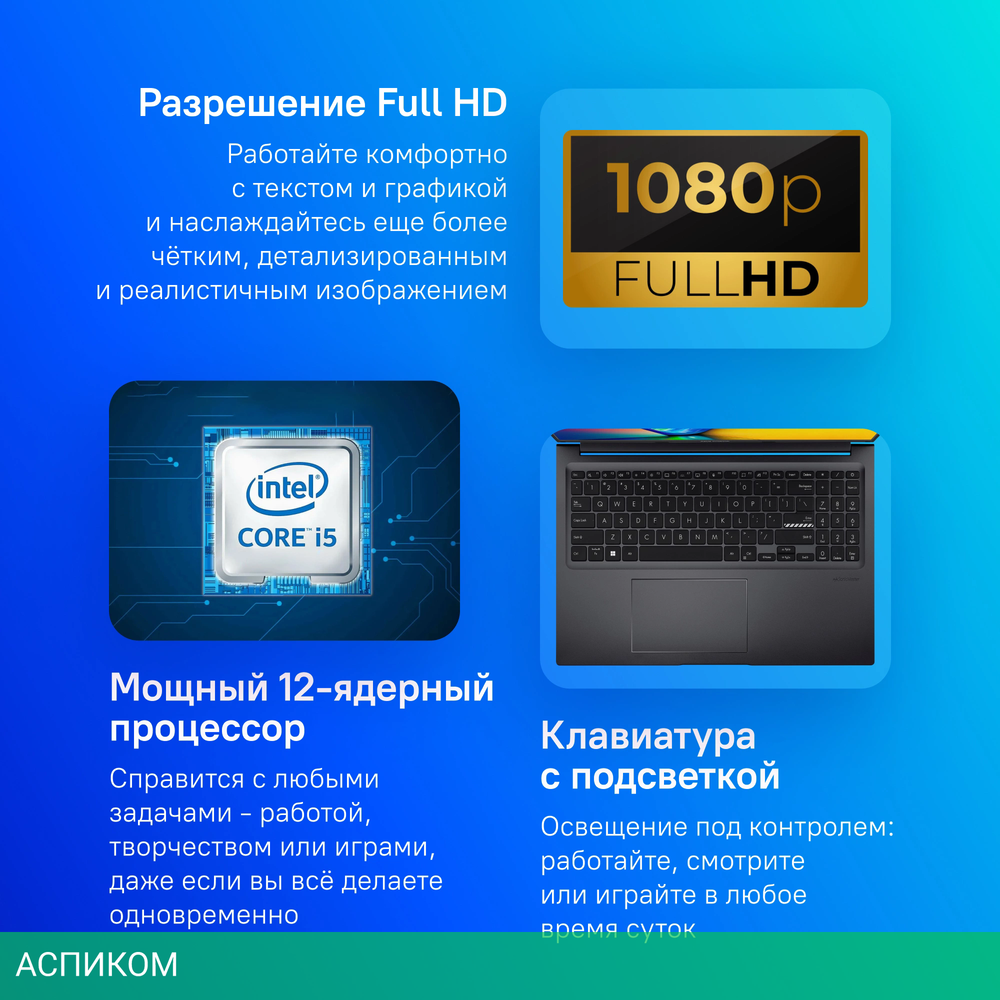 Ноутбук Asus VivoBook 16 X1605VA-MB915