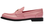 MIU MIU Penny Leather Loafers Women"s Pink