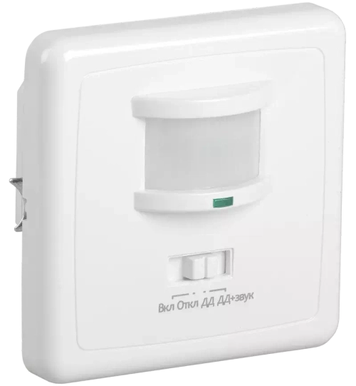 Датчик движения ДД 035 белый, 500Вт, 12м, IP20, ИЭК  LDD12-035-500-001