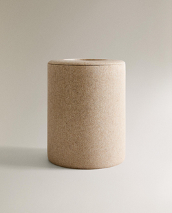 Zara Home ведро для мусора, смола, бежевый