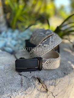 Ремень из кожи питона AC-115