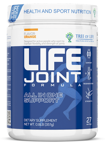 Tree Of Life LIFE JOINT Formula 351g, Формула для суставов с апельсиновым вкусом