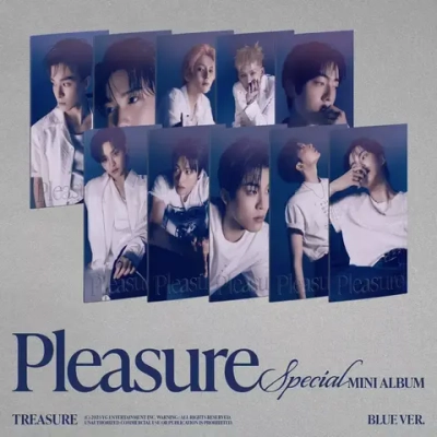 Альбом TREASURE - PLEASURE [Blue ver.] (Джункю)