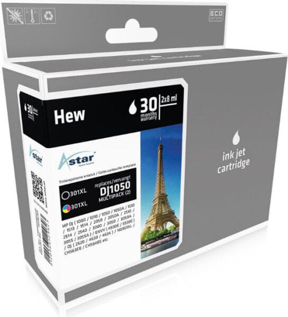 Картридж струйный Multi pack 2 шт Astar AS46301