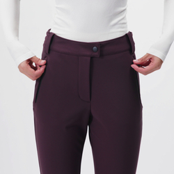 ZARA ВЕТРОЗАЩИТНЫЕ И ВОДОНЕПРОНИЦАЕМЫЕ БРЮКИ С ВЫСОКОЙ ПОСАДКОЙ, БОРДОВЫЙ