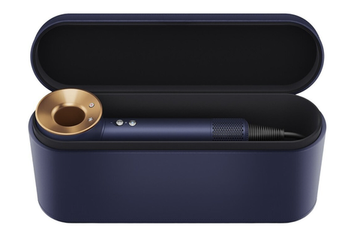 Фен Dyson Supersonic HD08, синий/медный + с подарочным кожаным чехлом UK