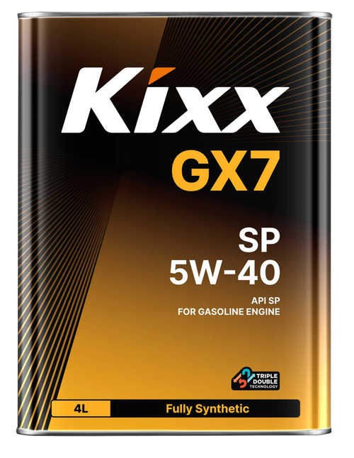 Моторное масло Kixx GX7 5W-40, синтетическое, 4 л