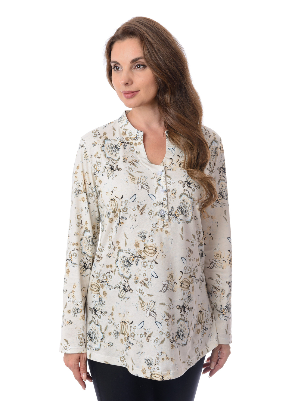 Блузка БЛ-22/кремовый-эскиз