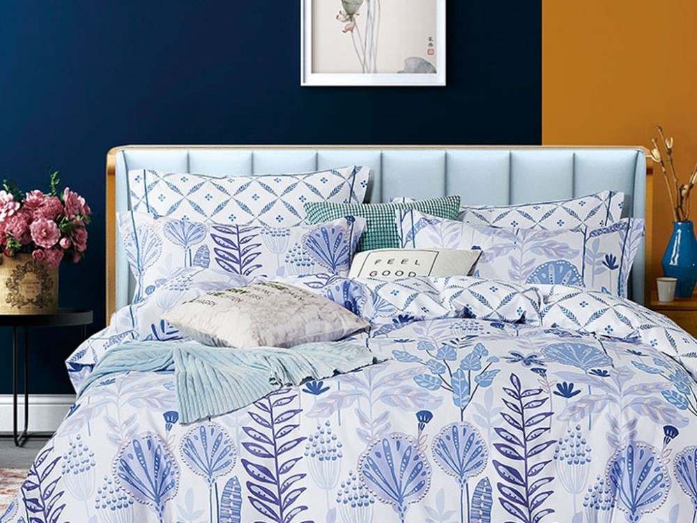 Постельное белье 2 спальное евро Asabella 1596-6