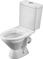 Унитаз-компакт Santek Лига эконом 1.WH30.2.197, 2-режима, сиденье полипропилен
