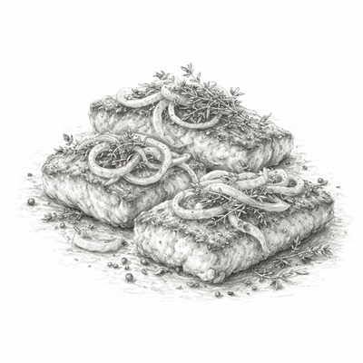 Треска мурманская жареная