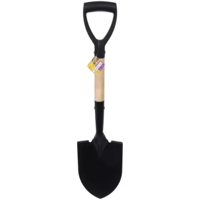 Лопата штыковая 70см деревянный черенок с V-ручкой ДоброСад