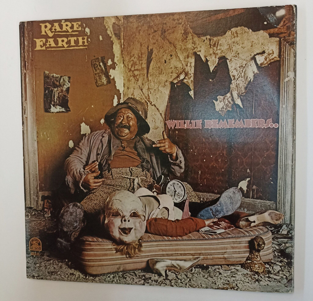 Винтажная виниловая пластинка LP Rare Earth Willie Remembers (USA 1972)