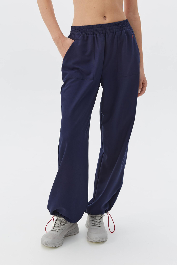 Брюки свободные медицинские женские Йошо, нэви