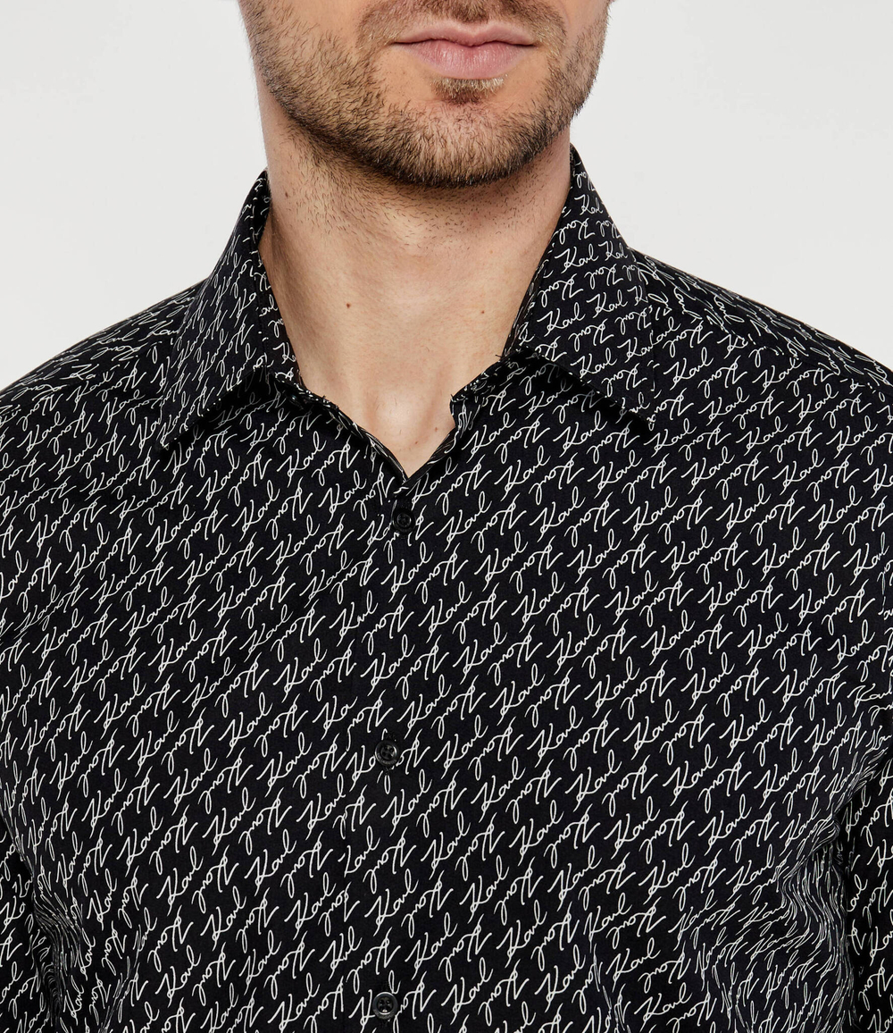 Рубашка Karl Lagerfeld - черный(605000 543678)