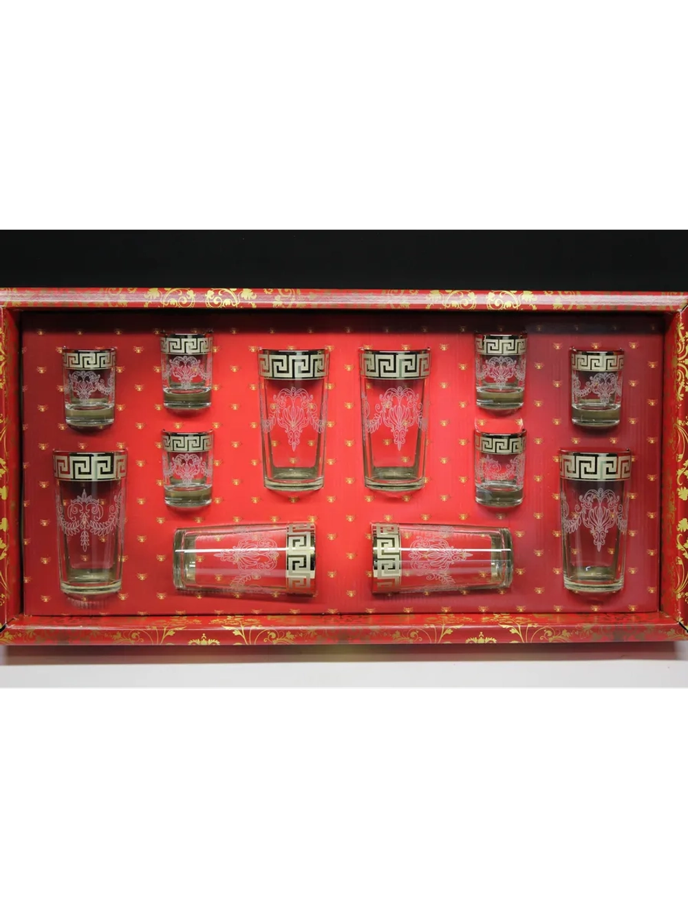 Набор 12 предметов стакан и стопка