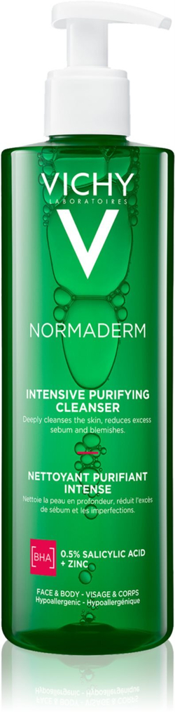 Vichy Normaderm Phytosolution - Глубоко очищающий гель против несовершенств кожи после прыщей /   400  ml  / GTIN 3337875663083