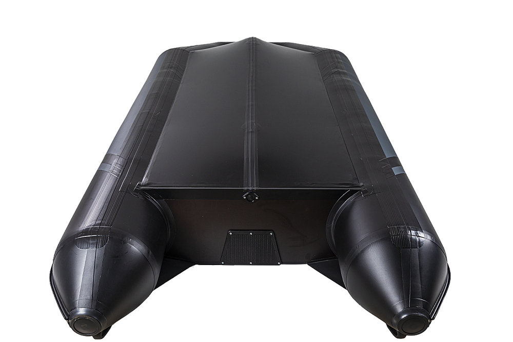 Броня-320 СК слань+киль графит-черный (Лодка ПВХ под мотор с усилением)