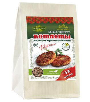 Котлеты нутовые с асафетидой и специями  230г