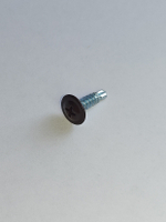 4,2х16 RAL8017 Саморез с прессшайбой СВЕРЛО коричневый (50 шт)