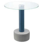 Столик кофейный hem, D48 см, синий