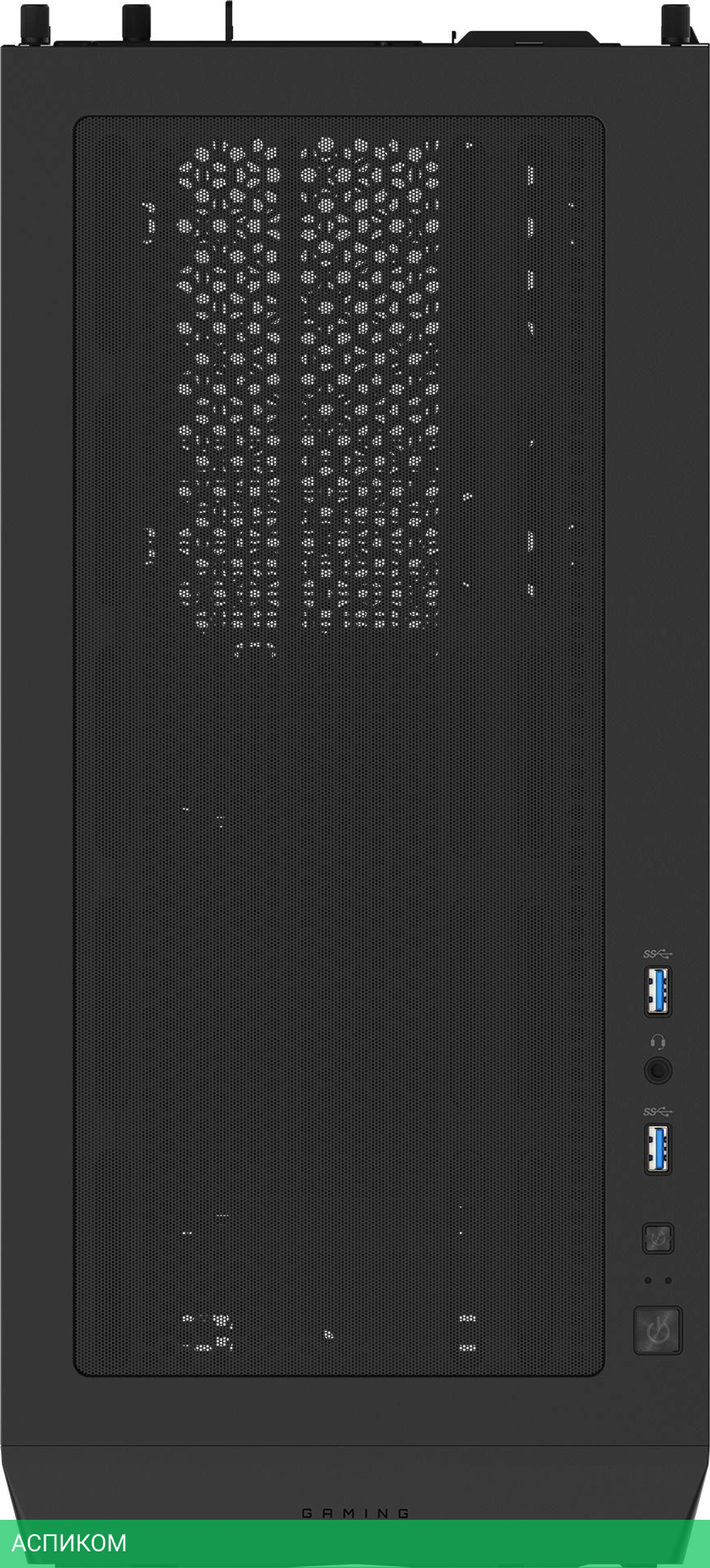 Корпус Gigabyte C102 Glass без БП черный (GB-C102G)