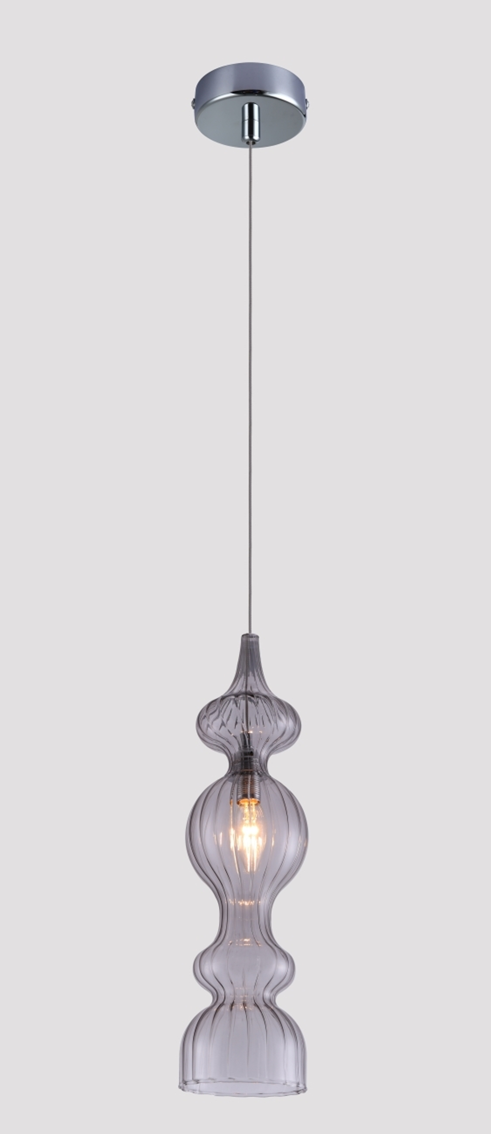Светильник подвесной Crystal Lux IRIS SP1 A SMOKE