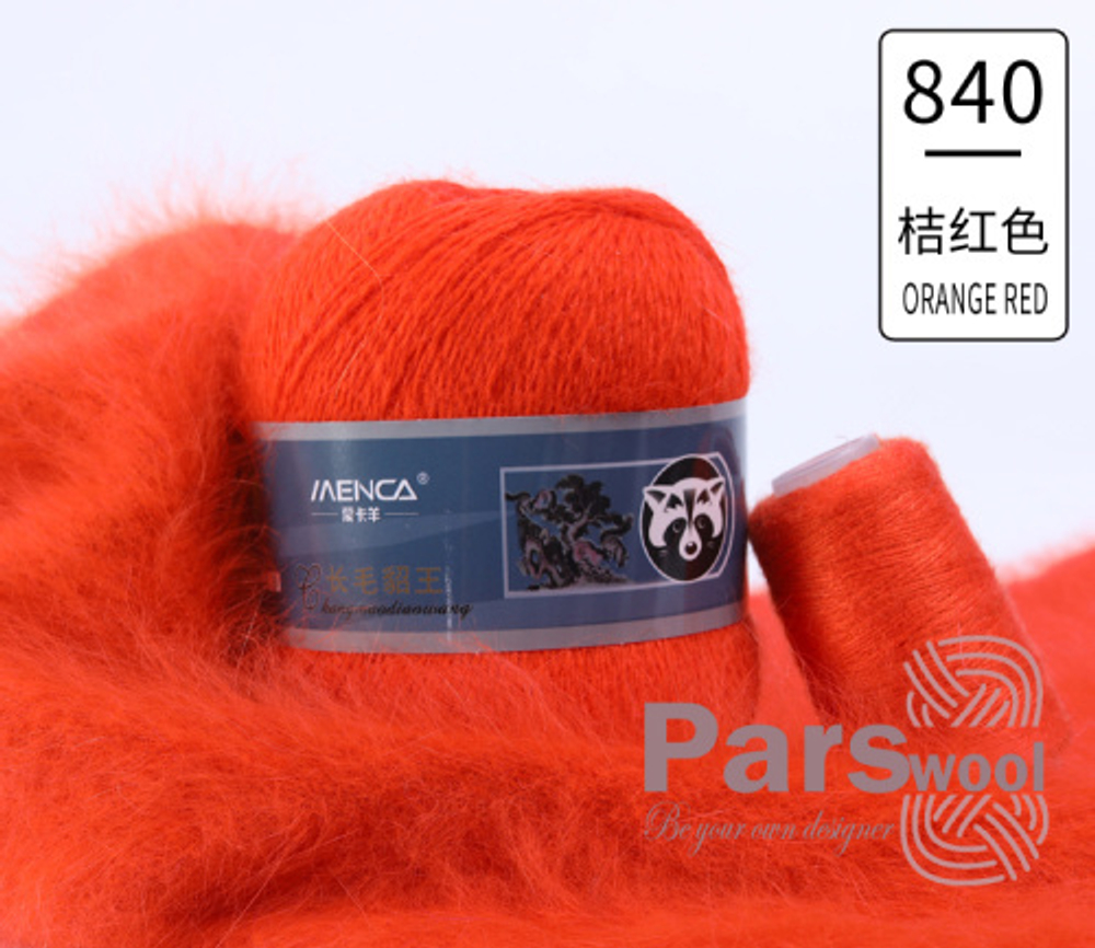 Пряжа Mink Wool (пух норки с синей этикеткой), 50г, 350м, 90%пух норки,10%полиамид (цена за 1 шт)