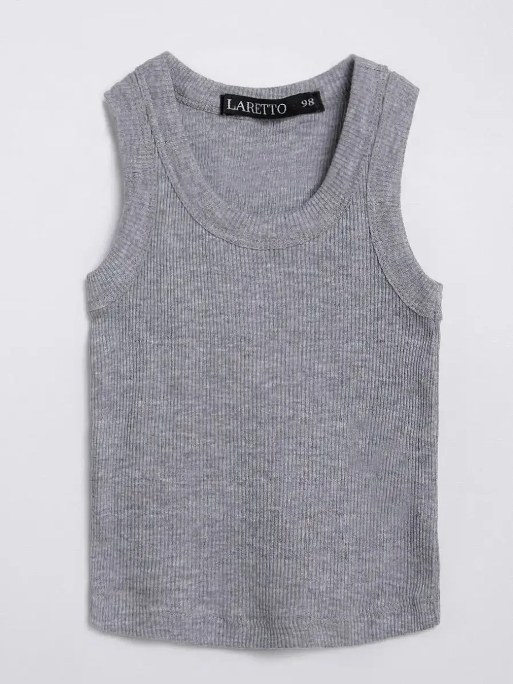 Серая майка детская для мальчика в сад