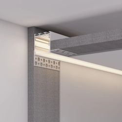 Профиль LINIA32-FANTOM-EDGE-2000 ANOD (Arlight, Алюминий) 056263