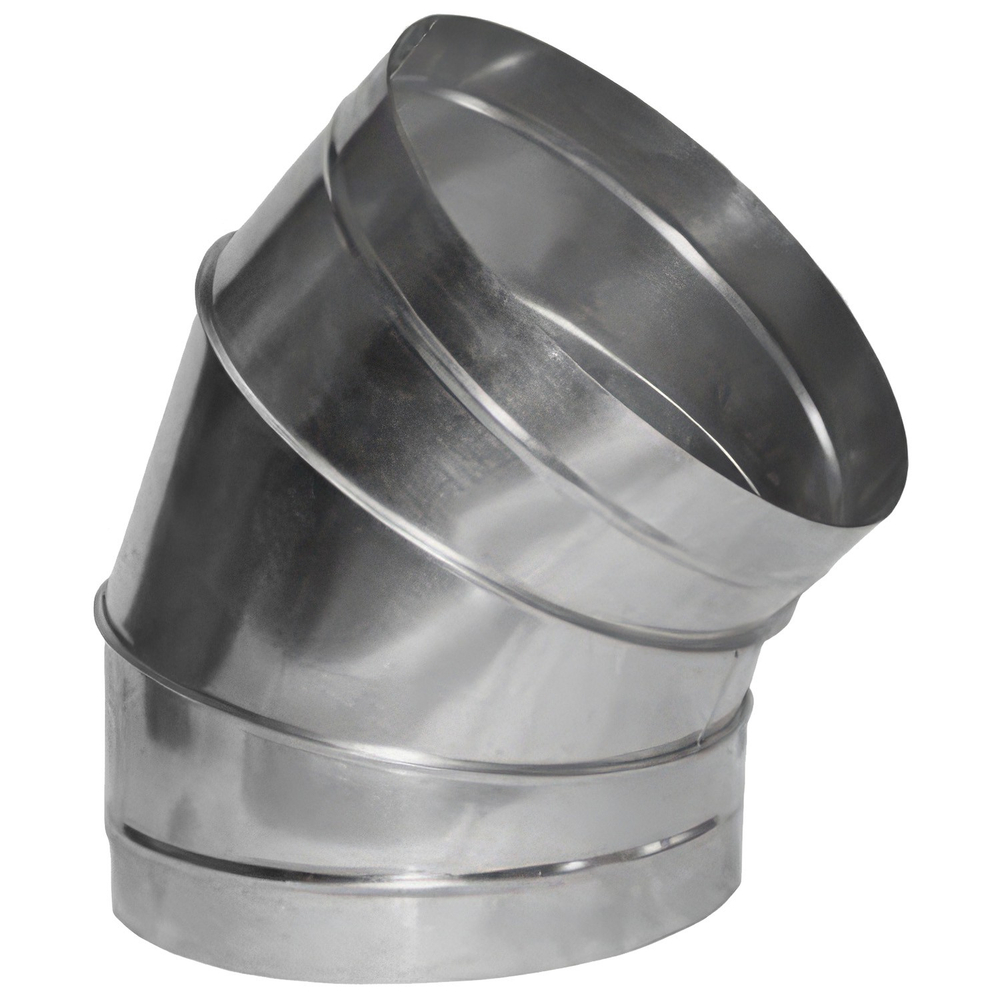 Отвод НЕОКЛИМАТ оцинкованный 45 D 315 0,5мм