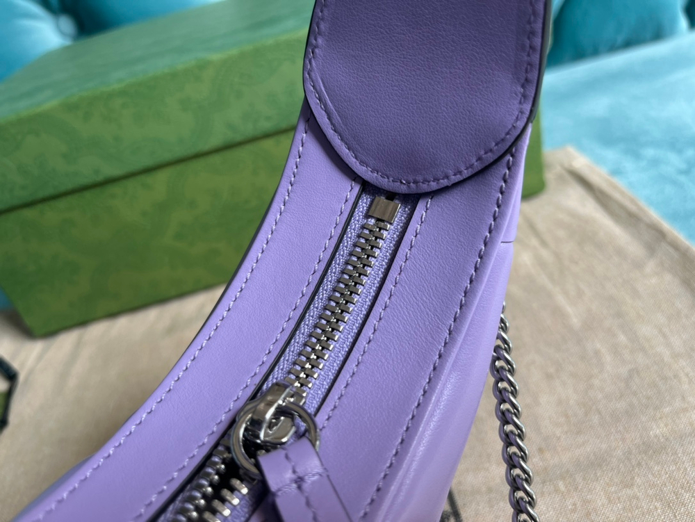 Gucci GG Marmont Half-Moon-Shaped Bag