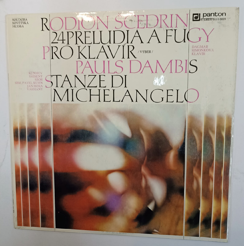 Rodion Scedrin, Pauls Dambis 24 Preludia A Fugy Pro Klavir (Vyber), Stanze Di Michelangelo