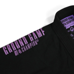 Женское Кимоно Ground Game CHAMPION 3.0 LAVENDER чёрное